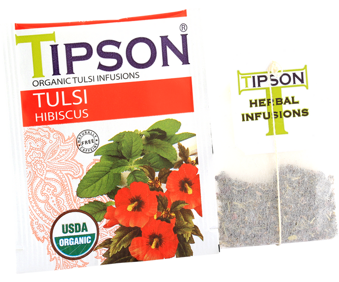 Organic Tulsi With Hibiscus