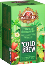 Load image into Gallery viewer, Cold Brew Strawberry with Cucumber &amp; Mint