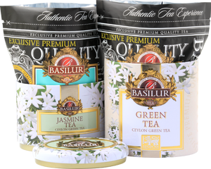 Jasmine Tea & Green Tea- 2-in-1