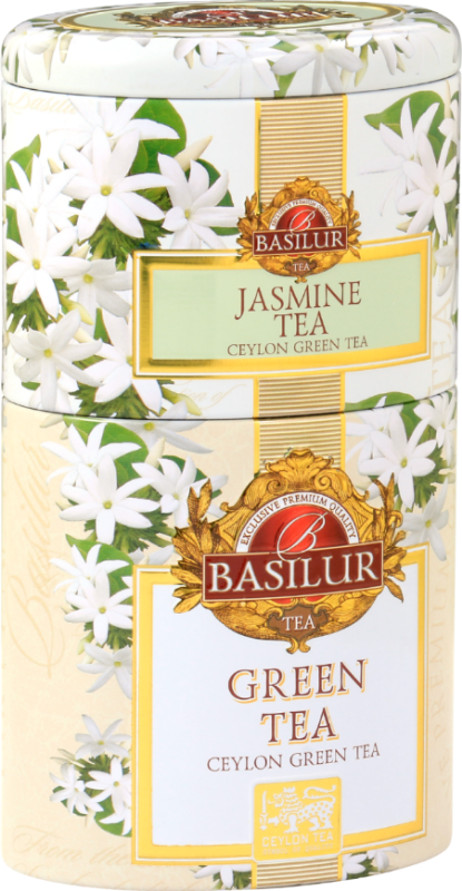 Jasmine Tea & Green Tea- 2-in-1