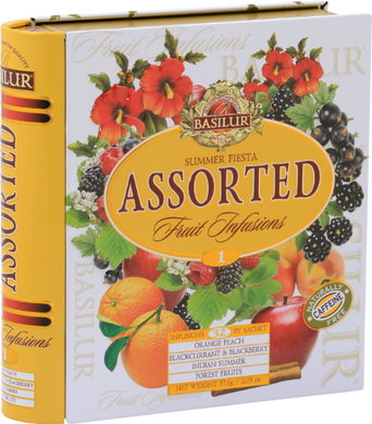 Summer Fiesta - Assorted Teabags in Metal Tin