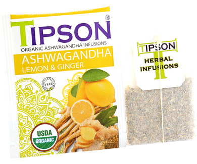 Organic Ashwagandha With Lemon & Ginger