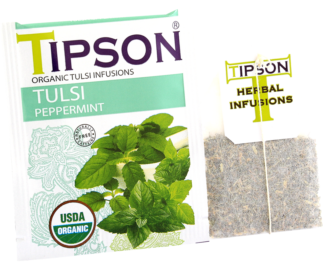 Organic Tulsi With Peppermint
